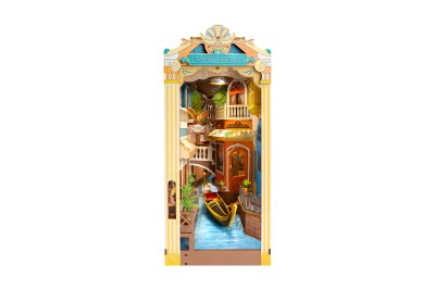 Romantic Venice TGB08, book nook entier vu de face sur fond blanc
