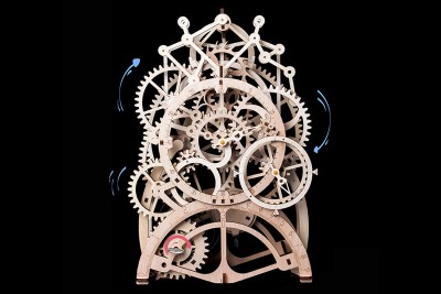 ROKR  Maquette Bois Horloge Astrologique – Rokr Puzzle