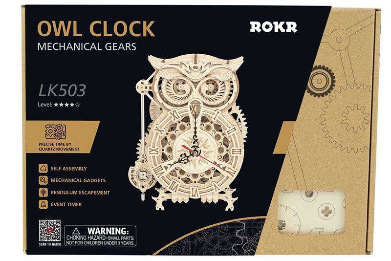 Horloge pendule Hibou