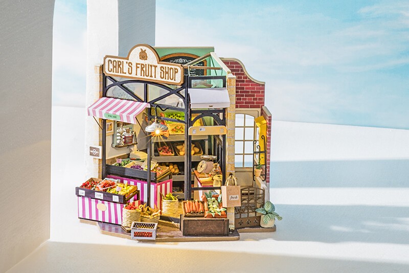 Maison de poupée Carl's Fruit Shop