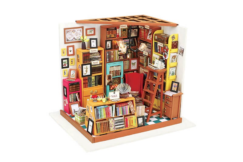 Maison de poupée Sam's Study Room