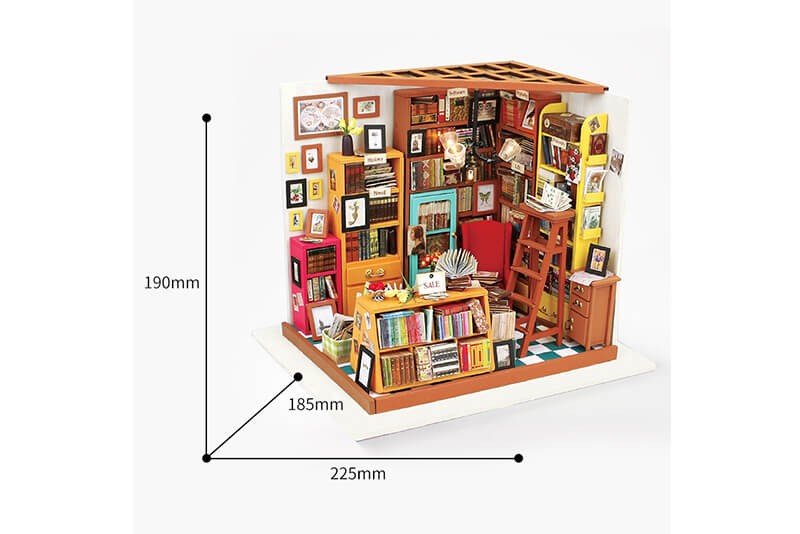 Maison de poupée Sam's Study Room
