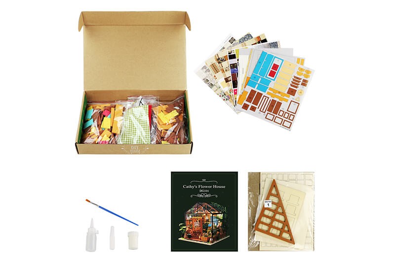 Maison de poupée Cathy's Flower House