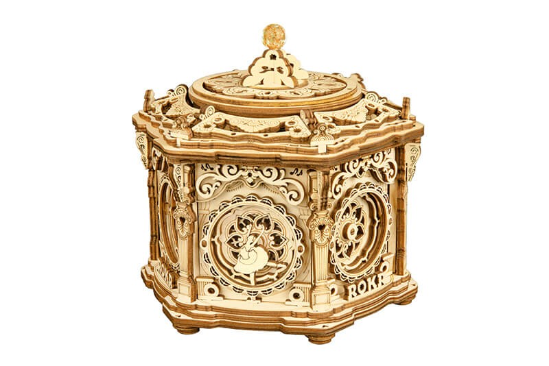 Boîte jardin secret musicale