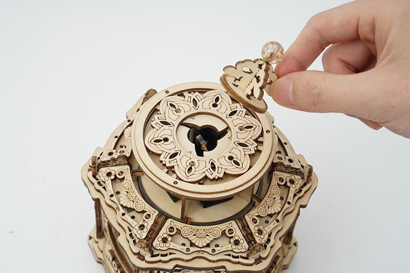 Boîte jardin secret musicale