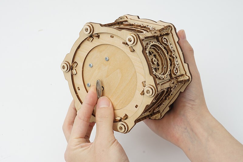 Boîte jardin secret musicale