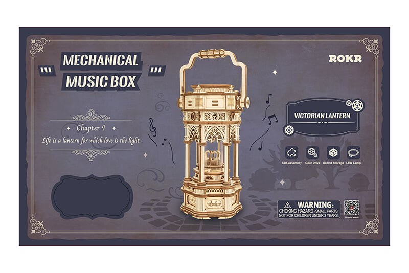 Lanterne Victorienne Musicale