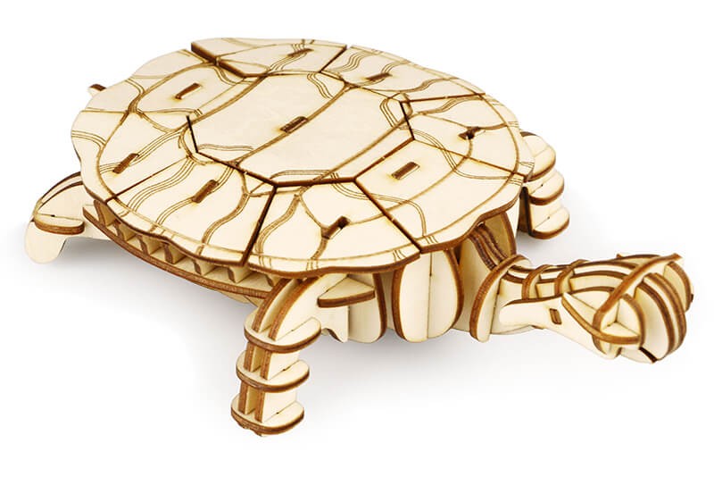 Puzzle 3D Tortue Robotime Rolife Puzzle Animaux en bois