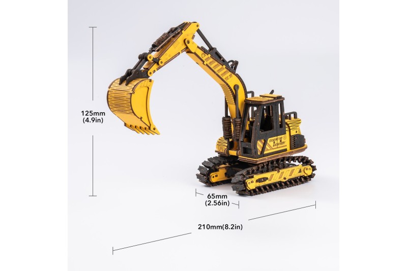 Ravensburger Puzzle pour Enfants - 06359 My Excavator - Puzzle à Cadre pour Enfants à partir de 3 Ans, avec 15 pièces