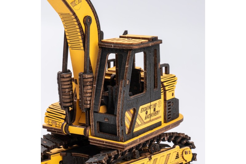 Puzzle Pelleteuse en bois