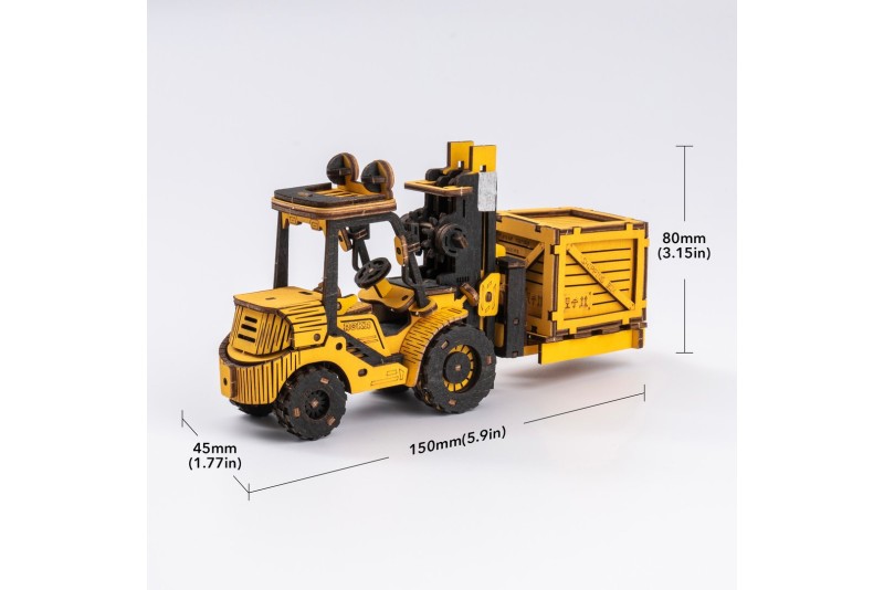 Puzzle Chariot Élévateur en bois