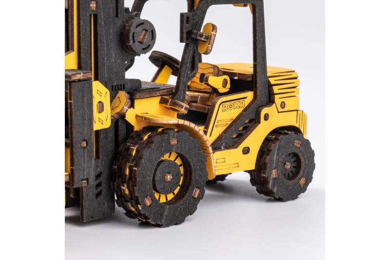 Puzzle Chariot Élévateur en bois