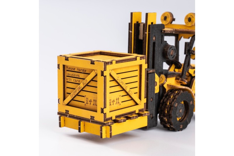 Puzzle Chariot Élévateur en bois