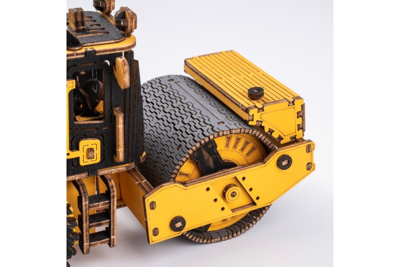 Puzzle Rouleau compresseur en bois