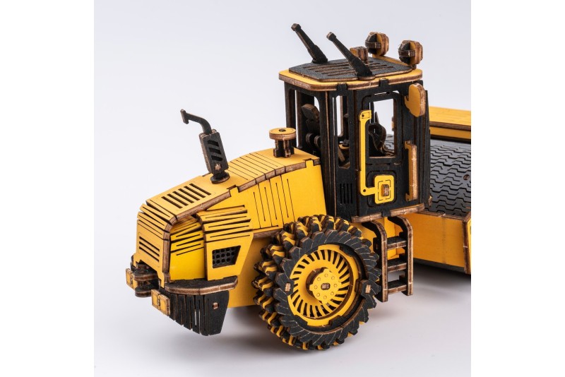 Puzzle Rouleau compresseur en bois