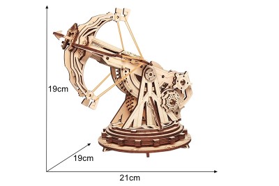 Arbalète balistique médiévale